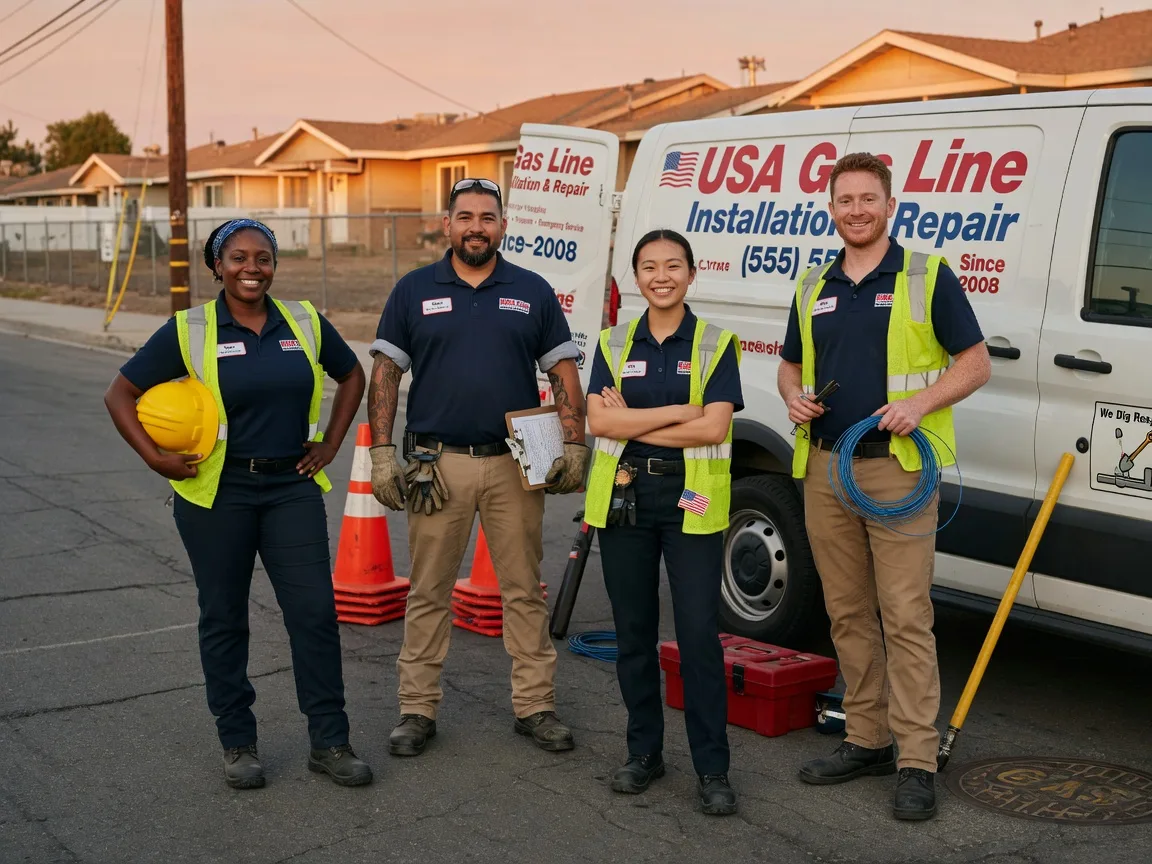 Gas Line Installation company in Lexington, IL
